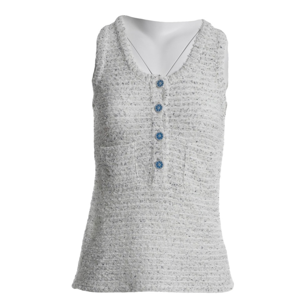 Chanel 16C Tweed Top size 40